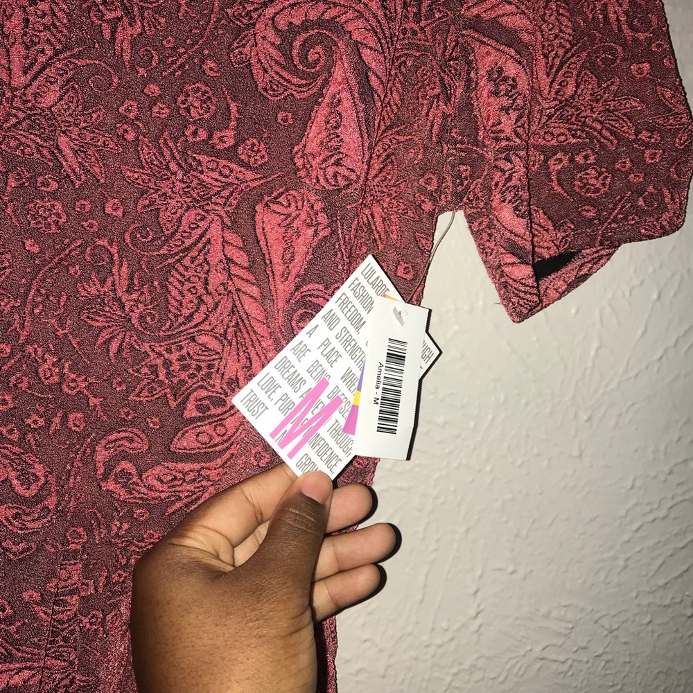 Beautiful PINK LULA ROE DRESS NWT